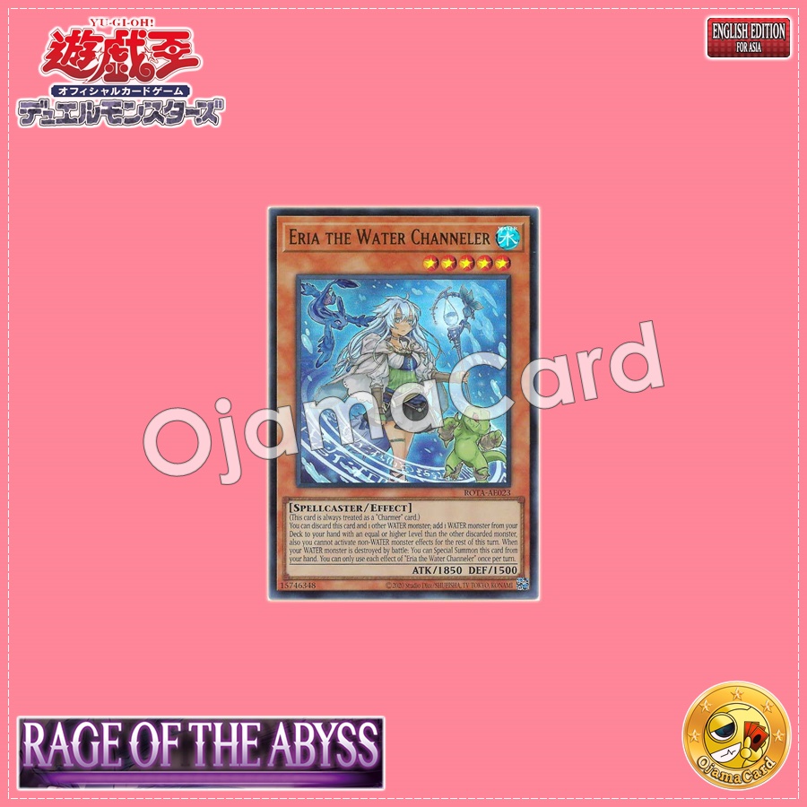 ROTA-AE023 : Eria the Water Channeler / Eria the Water Spirit Channeler (Ultra Rare)