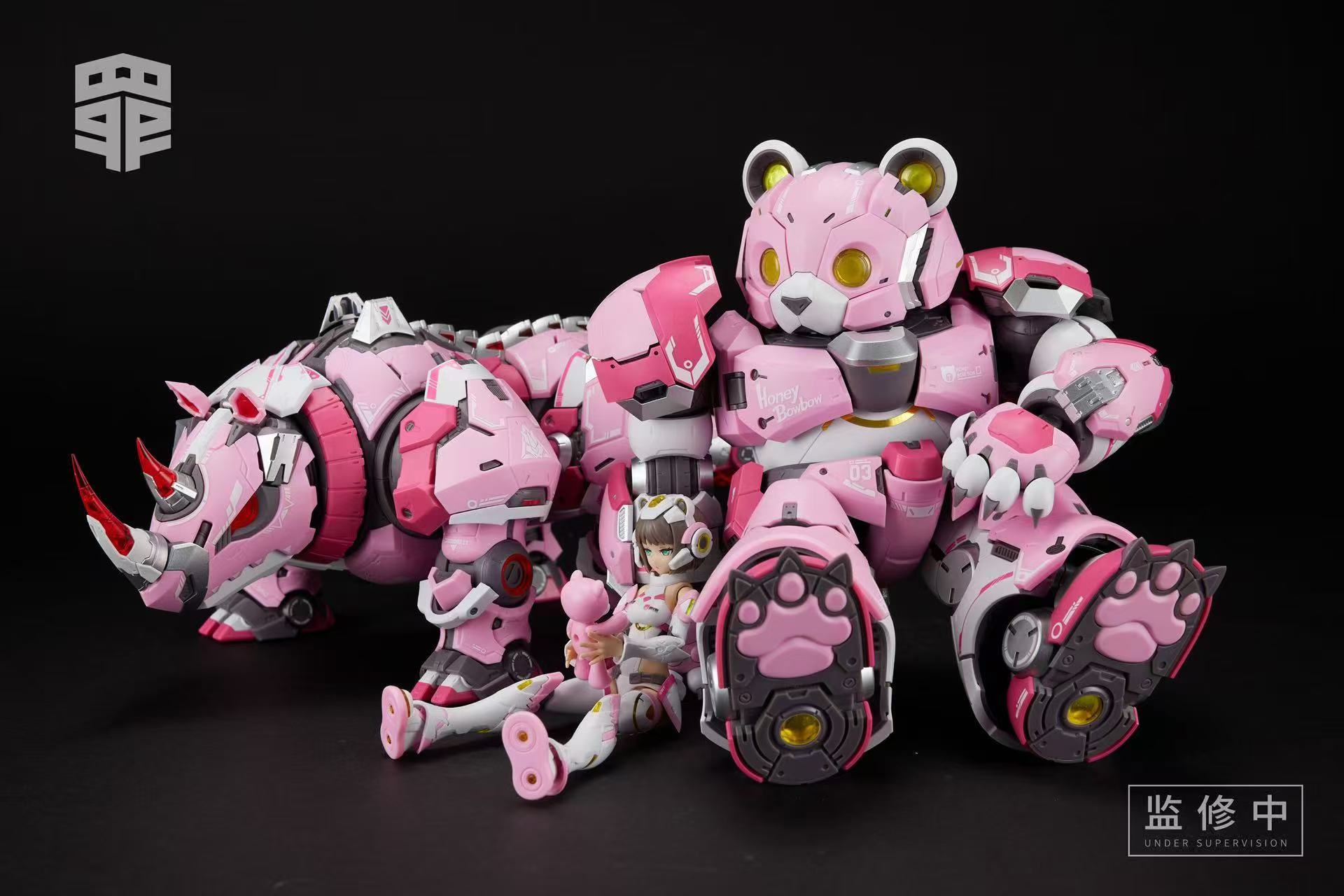 1/10 SIN-03 Lazy set (Girl , Bear , Rhino) [MS General]