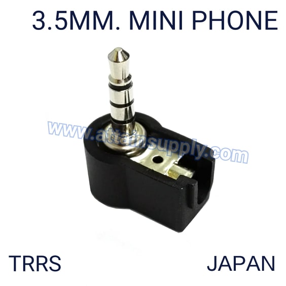 P.TR STEREO-TRRS3.5MM.-BEND/JAPAN