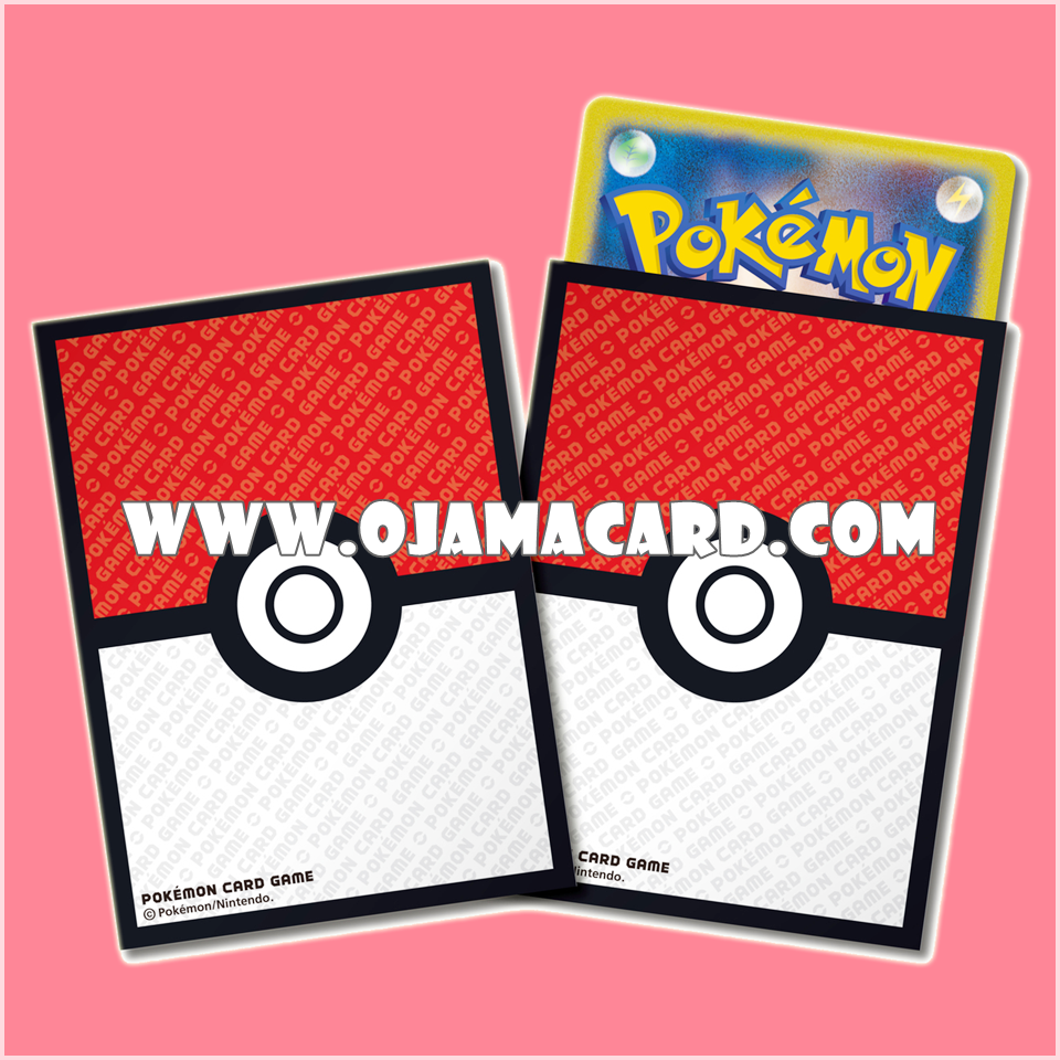 Pokémon Card Game Deck Shield | Card Sleeves — Monster Ball「64ct.」