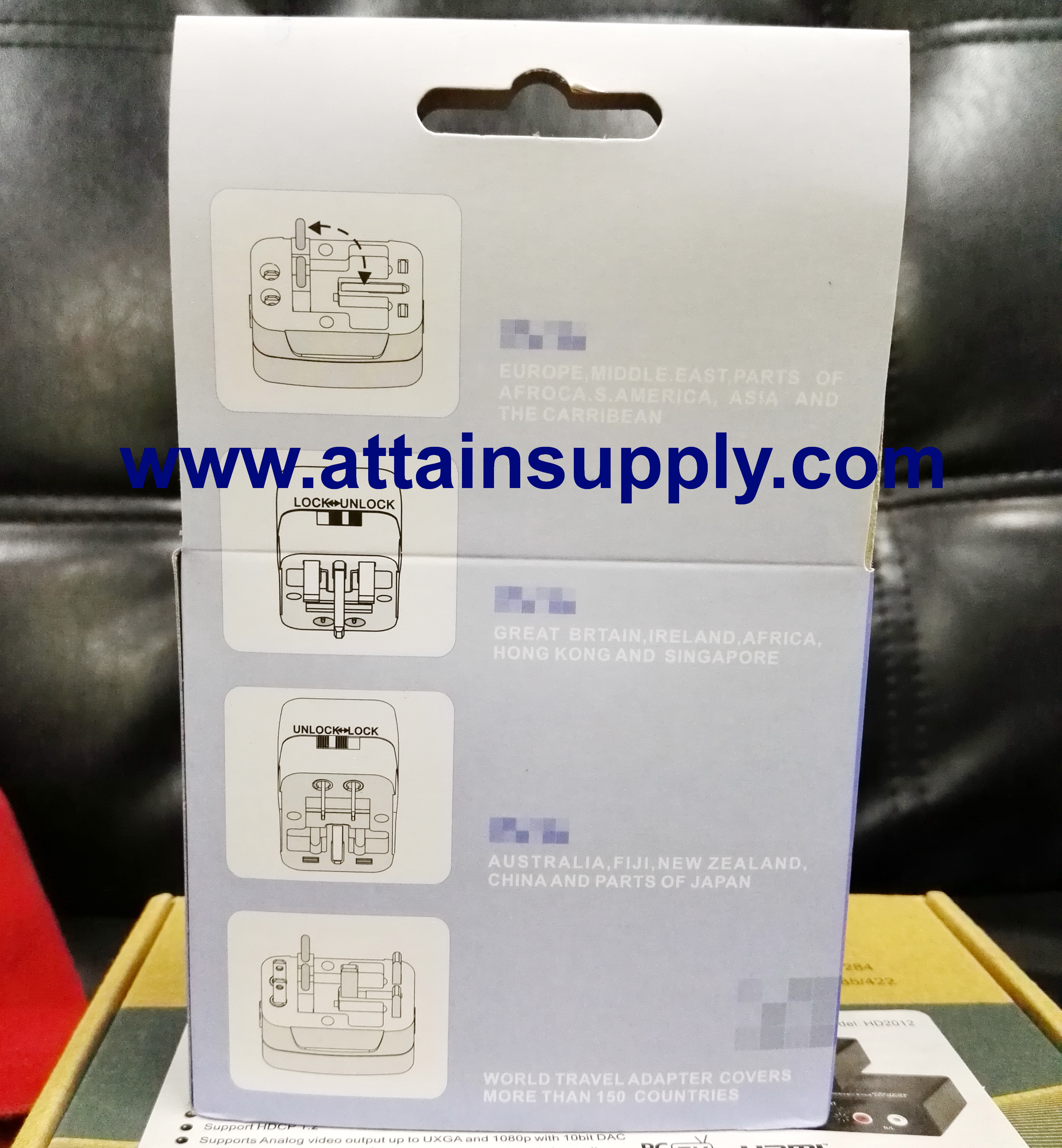 หัวแปลงปลั๊กต่างประเทศ/International Adaptor