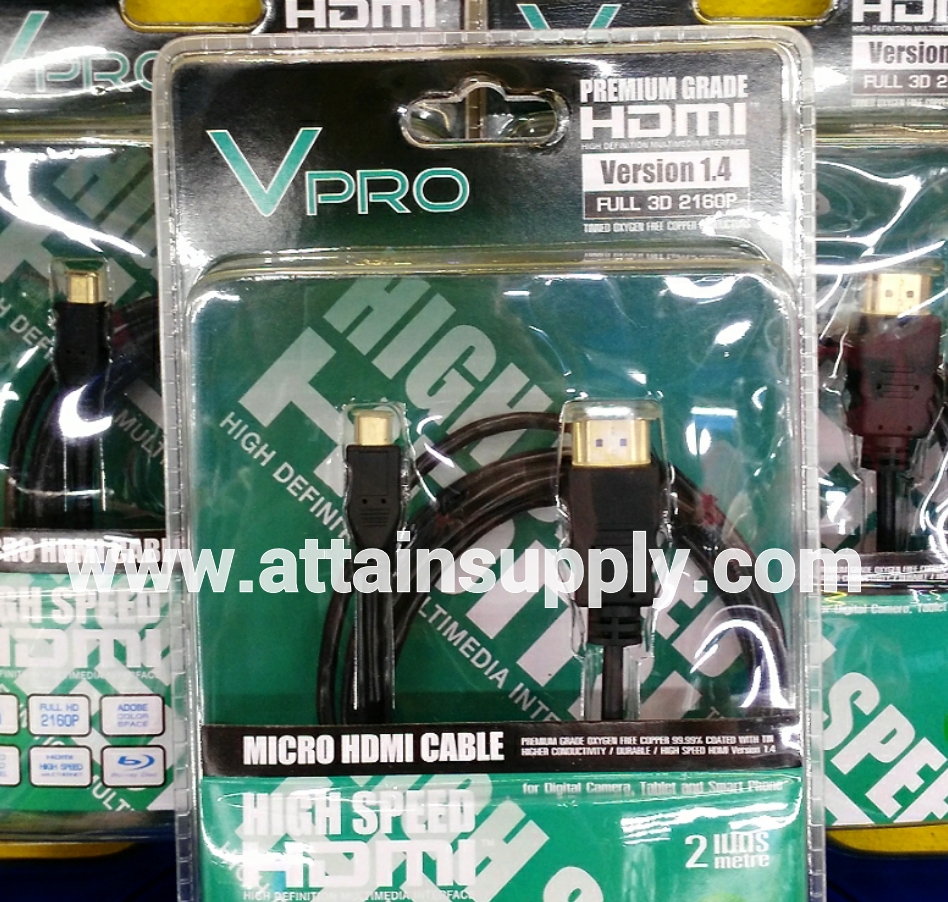 MICRO HDMI 2M/VPRO