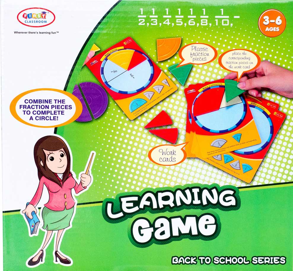 เกมเศษส่วนวงกลม Learning Game