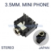 J.TR STEREO3.5MM.-P5P.01/JAPAN