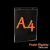 A4 ป้ายโปสเตอร์ติดผนัง 21x30+2cm ใส ชิ้น