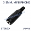 J.TR STEREO 3.5 PLASTIC/BLACK JAPAN