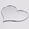กระจกอะครีลิค รูปหัวใจ 30cm (10 ชิ้น) mirror 2mm 10 ชิ้น