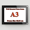 A3 กรอบรูปอะครีลิค ติดผนัง 48x36ซม. Acrylic Wall Mounted Photo Frame 48x36cm.(for A3) ชุด