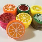 สไลม์ผลไม้ ขนาด4cm. ราคาแพ็กละ 78บาท (เฉลี่ย 6.50บาท/ชิ้น)