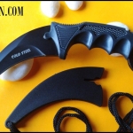 มีดซ้อมคารัมบิตพายุทะเลทราย Desert Storm Karambit Trainer Knife