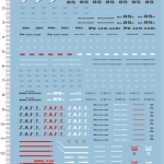 decals V105 MG SWORD IMPULSE ZGMF-X56S decals