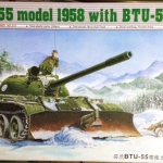 1/35 T-55 model 1958 with BTU-55