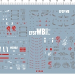 decals MG RX-78-2 ver. 3.0 61246