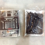 ฐานตั้งใส แบบหนีบเอว [Clear Black]