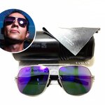 แว่นกันแดด ic berlin model stas formation pearl limited edition ขนาด 58-17-140 mm. (ปรอทม่วง)