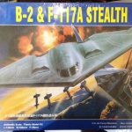 1/144 B-2 & F-11A Stealth
