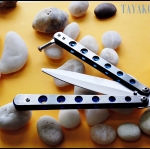 มีดซ้อมควง ซิงคันเซ็น 新幹線 shinkansen Balisong Trainer Knife TKBS-S717TR