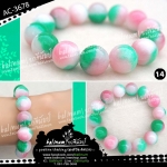 กำไลข้อมือหินมงคล ฮกลกซิ่ว เป็นฟรีไซส์ ร้อยหินด้วยไหมยืด สวมใส่ง่าย (ใส่ได้ทั้งผู้หญิงและผู้ชาย) ฮกลกซิ่ว เด่นเรื่องค้าขาย ความมั่งคั่ง และความอุดมสมบรูณ์ ("ฮก" หมายถึง โชคลาภ และความมั่งคั่ง บริบูรณ์ด้วยโภคสมบัติ และบริวารสมบัติ มีบุตร ภรรยา ญา เขียว, ชมพู, ขาว (Green, Pink, White)