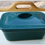 ชามทรงเหลี่ยมพร้อมฝา