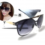 แว่นกันแดด ic berlin model craauante black/Gold 61-14 <ทอง>