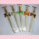 ตะเกียบไม้คู่แพ็กถุง