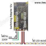 แรงดันไฟตก (Voltage Drop) ในไฟเส้นเมื่อต่อในระยะไกล