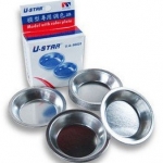 U-STAR 12 in 1 Color Palette-Small Size-High Quality Hobby Tools (12 จาน) (UA90020) [Ustar]