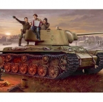 1/35 Russia KV-1 model 1942 Lightweight Cast Tank [Trumpeter]