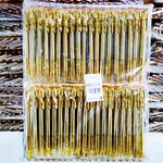 ปากกาสีทองคลิปหัวใจคู่ ดูดี๊ดี แพ็กละ 600บาท (100ชิ้น) เฉลี่ยด้ามละ 6บาท