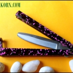 มีดซ้อมควงฮาราจุกุนีโม Harajuku Nemo Balisong Trainer Knife