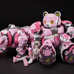 1/10 SIN-03 Lazy set (Girl , Bear , Rhino) [MS General]