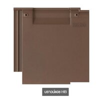 สีบราวน์แอช HB ขนาด 40*40*0.15 cm
