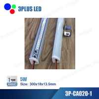 ไฟตู้โชว์ LED Cabinet light รุ่น Corner 45 degree Aluminium 2835 300x18x13.5mm 5w