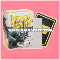 Dragon Shield Standard Size Card Sleeves — Mist • Matte「100ct.」