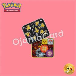 Pokémon Official Counter Case | Counter Box | Dice Case | Dice Box — PIKAPIKACHU BK