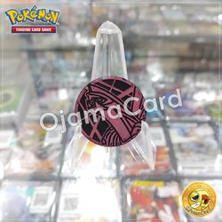 Pokémon TCG Official Coin | เหรียญโปเกม่อน (Mini Size) — Palkia (Pink) 95%「1 Coin」