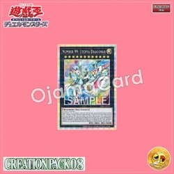 CR08-AE014 : Number 99: Utopia Dragonar / Numbers 99: King of Wishes, Hope Dragnar (Prismatic Secret Rare)