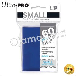 Ultra•Pro PRO-Gloss Small Deck Protector Sleeves (60ct) — Blue