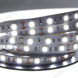 LED Strip เส้น 5050 ม้วน 5 เมตร สี Natural white 6000K (ไม่กันน้ำ IP20)
