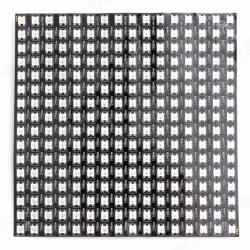 แผง RGB 5050 ไม่กันน้ำ วิ่งอิสระ IC WS2812B 5V 16x16 สามารถควบคุมอิสระทุกดวง