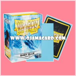 Dragon Shield Standard Size Card Sleeves — Baby Blue • Matte「100ct.」