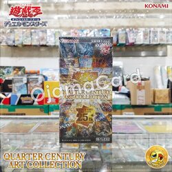 『QUARTER CENTURY ART COLLECTION』 4BOX Konami Yugioh OCG Quarter Century Art Collection Box CG2004