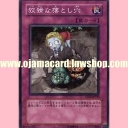 EXP2-JP030 : Treacherous Trap Hole / Crafty Pitfall (Common)