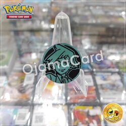 Pokémon TCG Official Coin | เหรียญโปเกม่อน (Mini Size) — Steven Stone / Daigo Tsuwabuki (Blue) 99%「1 Coin」