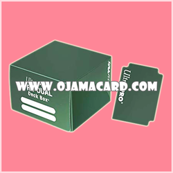 Ultra•Pro Dual Standard Deck Box — Green