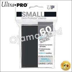Ultra•Pro PRO-Gloss Small Deck Protector Sleeves (60ct) — Black