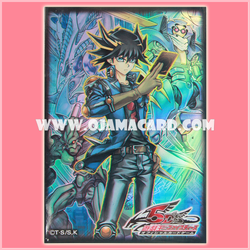 Yu-Gi-Oh! 5D's OCG Duelist Card Protector / Sleeve - Yusei Fudo [Used] x3