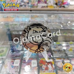 Pokémon TCG Official Coin | เหรียญโปเกม่อน (Large Size) — Kamex | Blastoise (Silver) 99%「1 Coin」