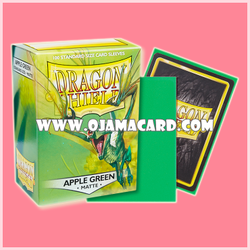 Dragon Shield Standard Size Card Sleeves — Apple Green • Matte「100ct.」