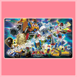 Yu-Gi-Oh! Zexal OCG Duelist Set Machine-Gear Troopers Sneak Peek Playmat (Duel Field)